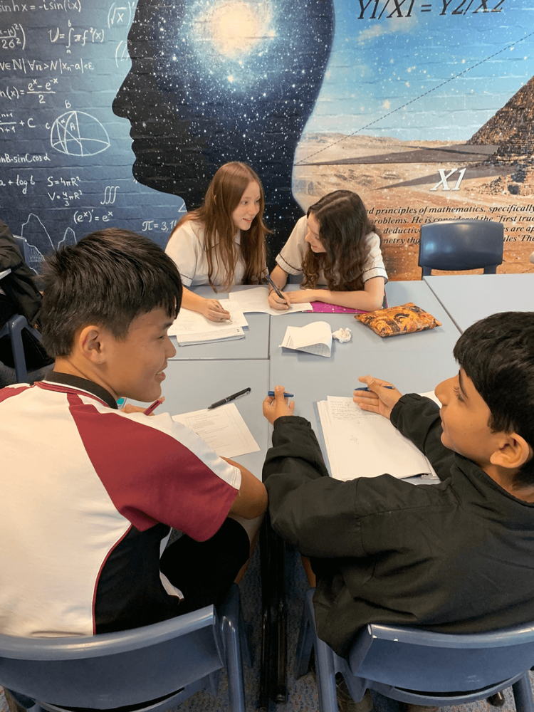 students working mathematically